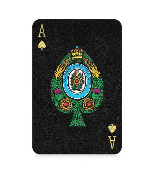 Carti de joc Waddingtons Black and Gold [5]