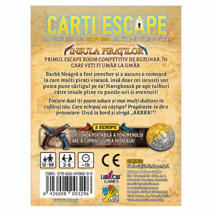 Carti Escape - Insula piratilor (RO) [3]