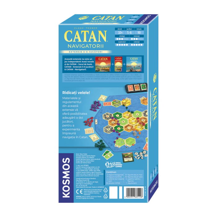 Catan - Extensie joc Navigatorii pentru 5-6 jucatori (RO) [2]