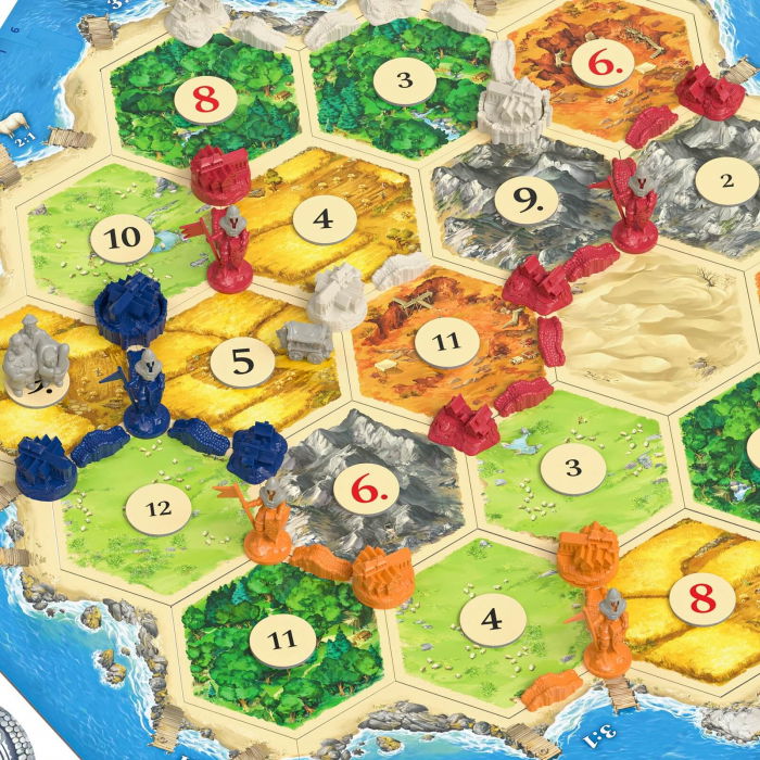 Catan - Extensie joc Orase si Cavaleri pentru 3-4 jucatori (RO) [2]