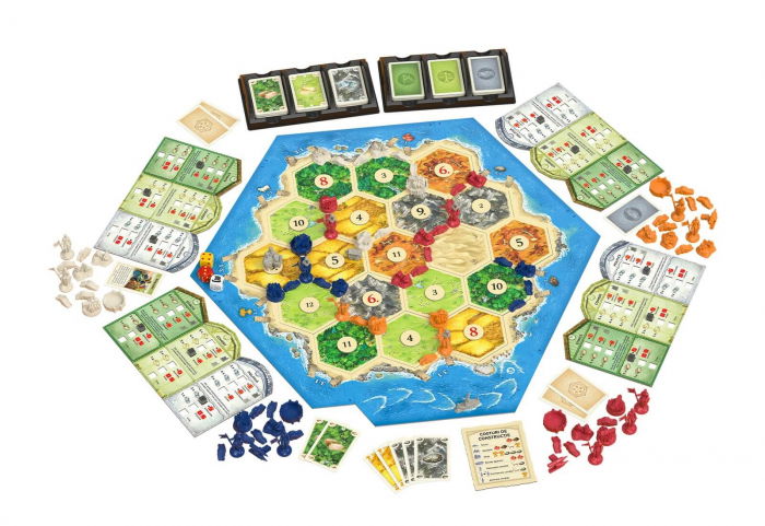 Catan - Extensie joc Orase si Cavaleri pentru 3-4 jucatori (RO) [3]