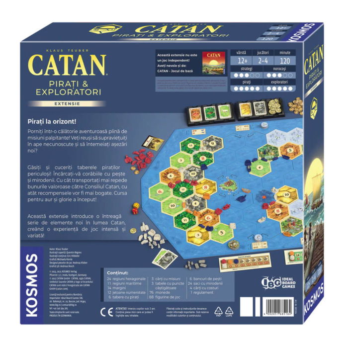 Catan - Extensie joc Pirati si Exploratori pentru 3-4 jucatori (RO) [2]