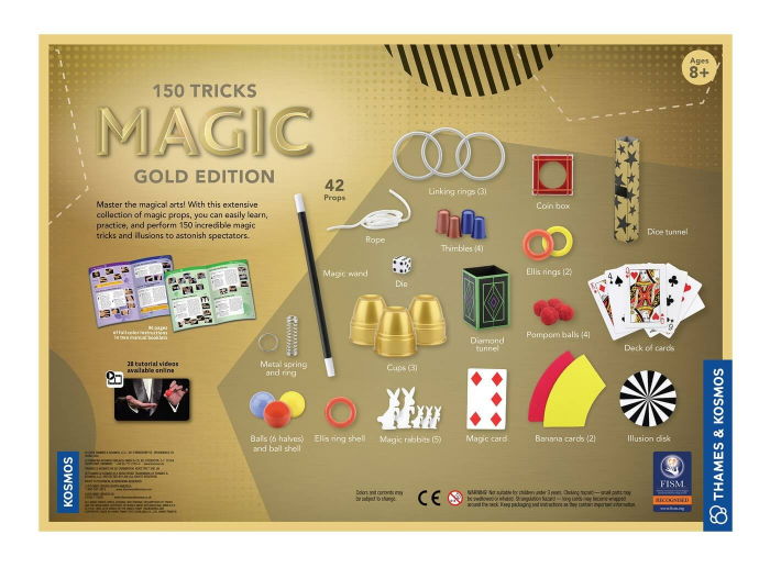 Colectie de magie cu 150 de trucuri - Gold Edition [3]