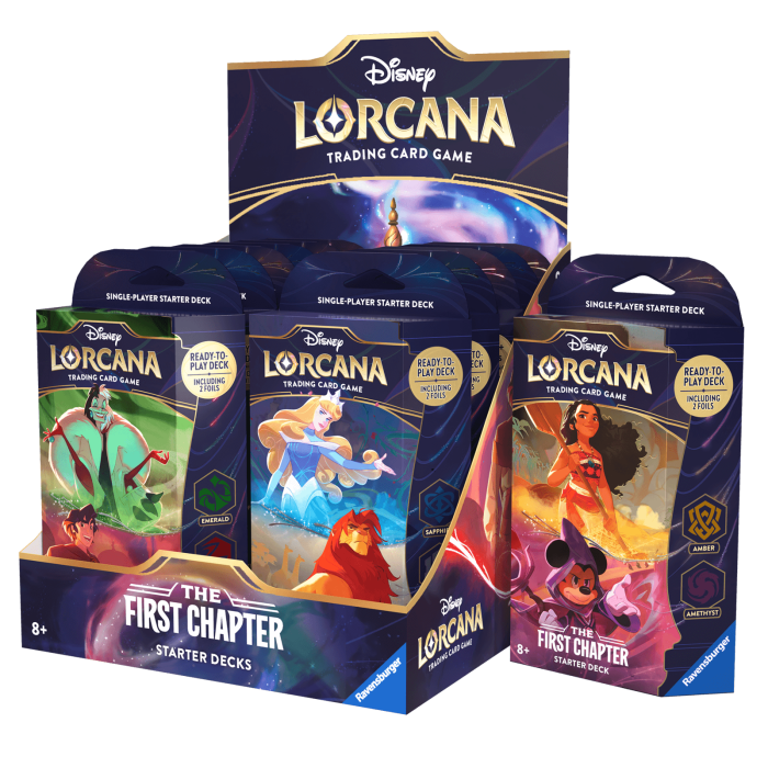 Disney Lorcana TCG - The First Chapter Starter Deck: A Steadfast Strategy (EN) [2]