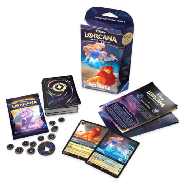 Disney Lorcana TCG - The First Chapter Starter Deck: A Steadfast Strategy (EN) [3]