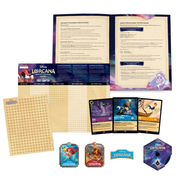 Disney Lorcana TCG - The First Chapter Starter Deck: The Heart of Magic (EN) [4]