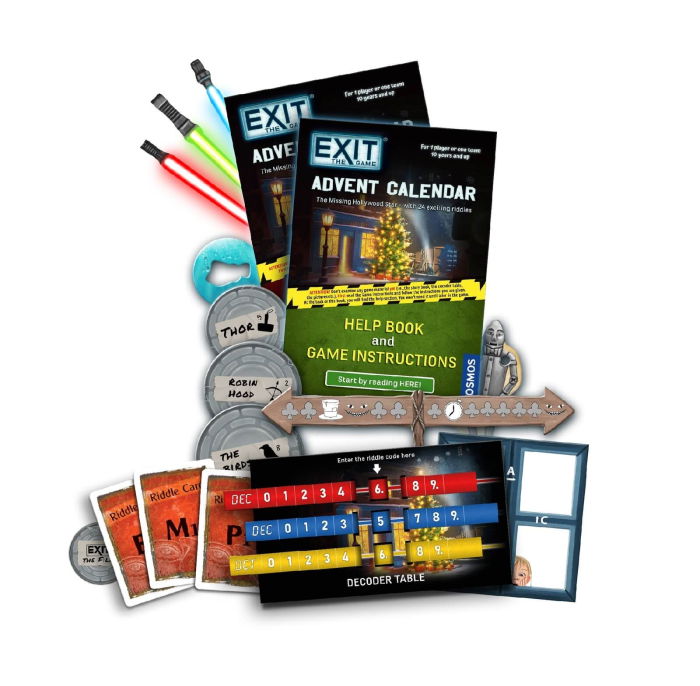 Exit Advent Calendar: The Missing Hollywood Star (EN) [3]