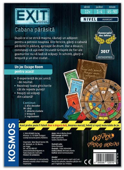 Exit - Cabana Parasita - Joc Escape Room [3]