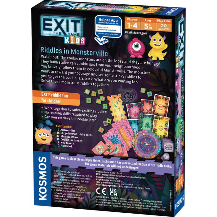 Exit Kids: Riddles in Monsterville (EN) [3]