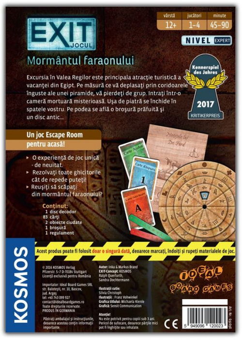 Exit - Mormantul Faraonului - Joc Escape Room [3]