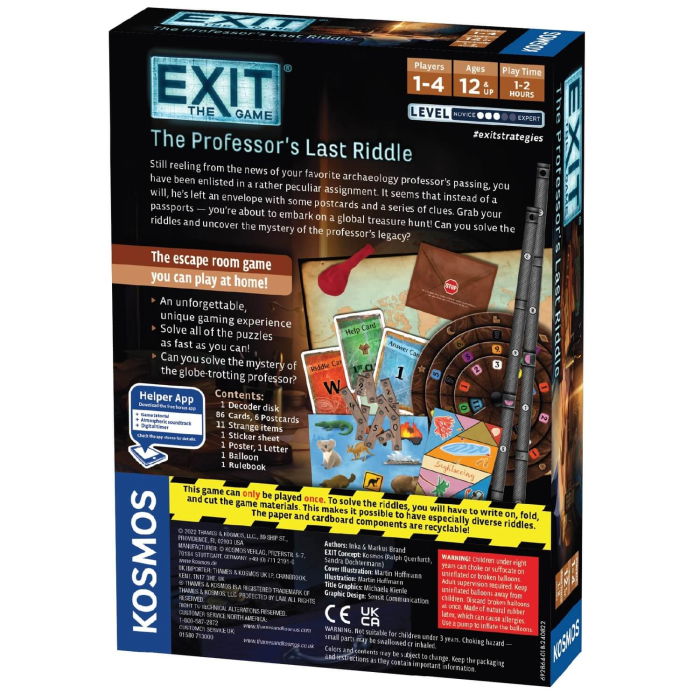 Exit: The Professors Last Riddle (EN) [3]