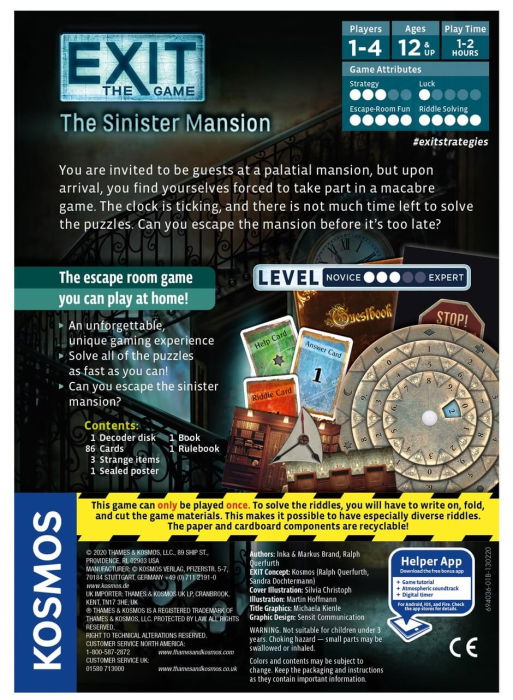 Exit: The Sinister Mansion (EN) [3]