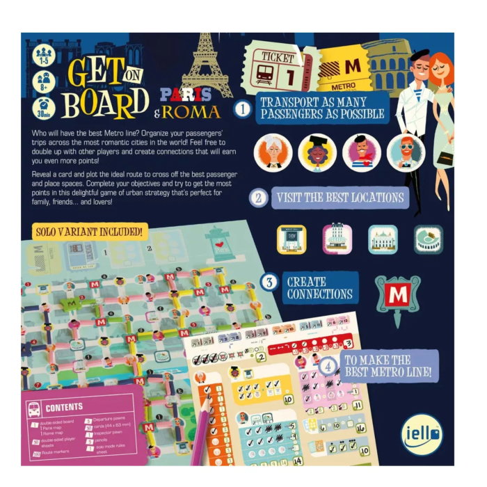 Get on board: Paris and Rome (EN) [3]