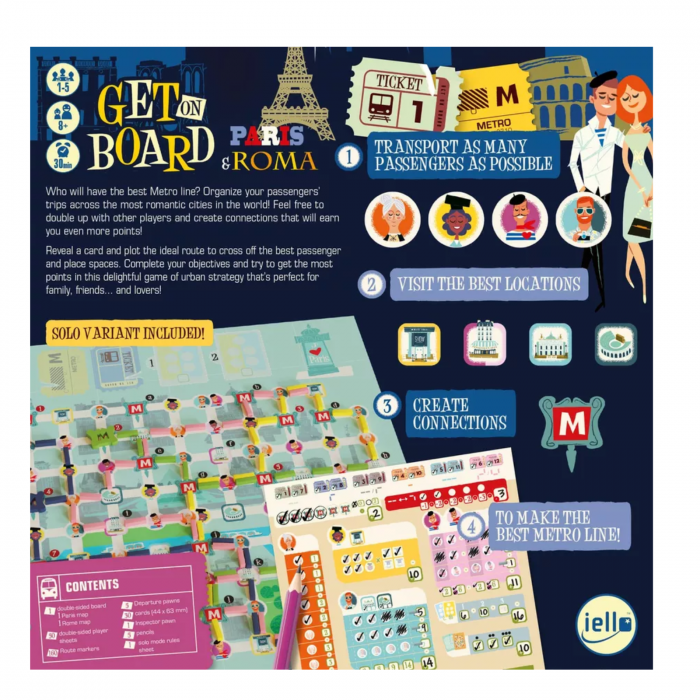 Get on board: Paris and Rome (EN) [3]