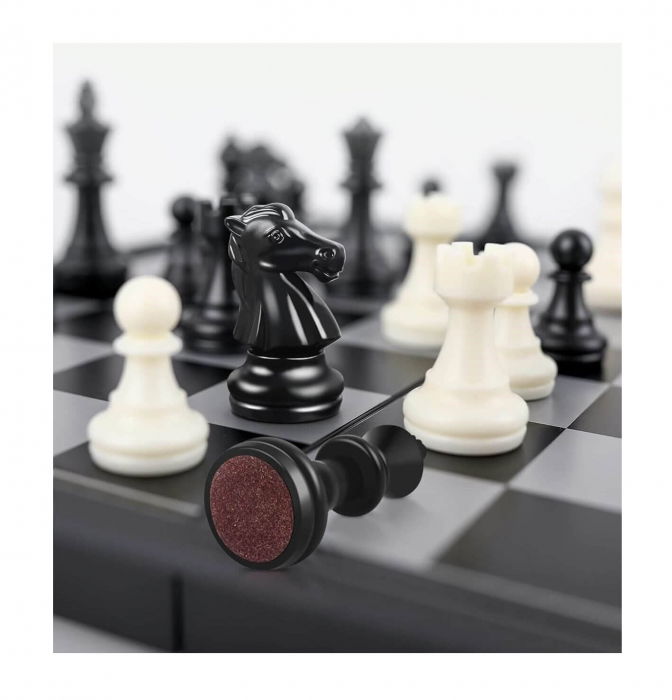 Joc de Sah Magnetic si Pliabil - Ideal pentru calatorii [4]