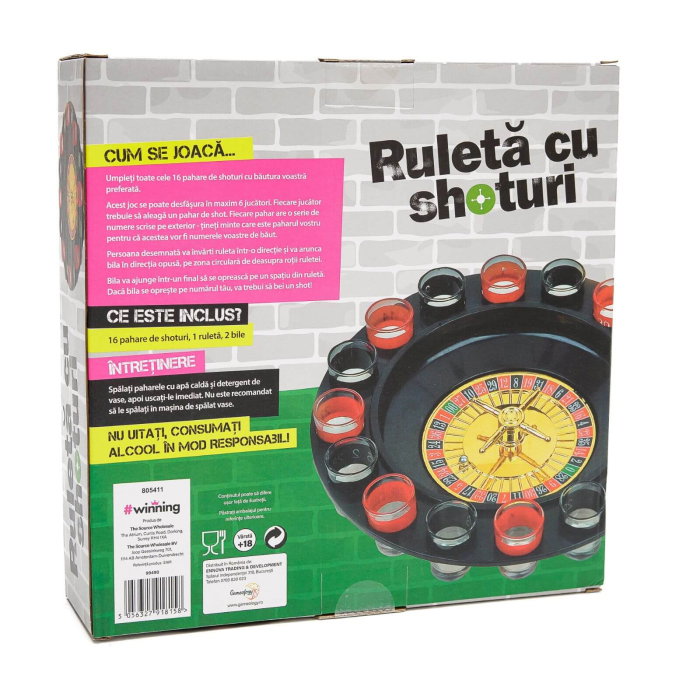 Joc Ruleta cu pahare de shot-uri (RO-EN) [2]
