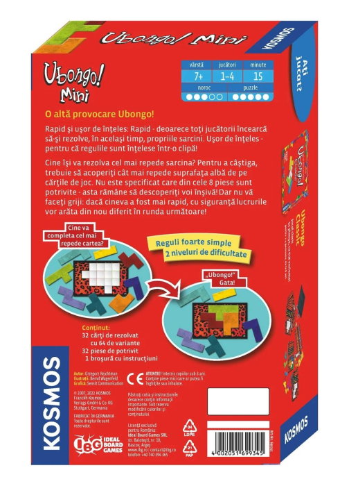 Joc UBONGO Mini (RO) [3]