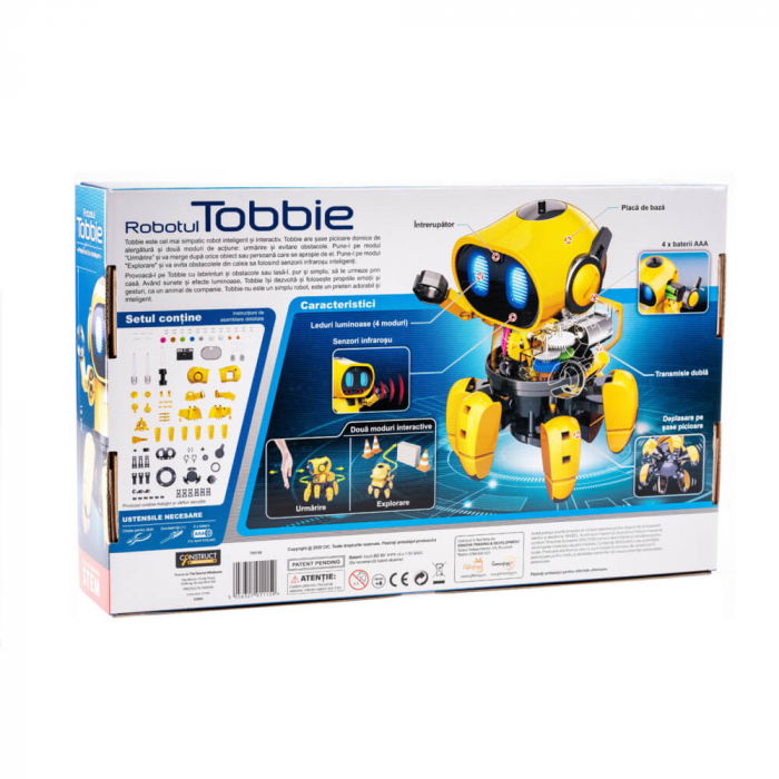 Kit Robot Tobbie cu Inteligenta Artificiala [2]