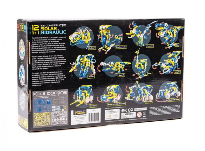 Kit de constructie Roboti Solari si Hidraulici 12 in 1 (RO) [2]