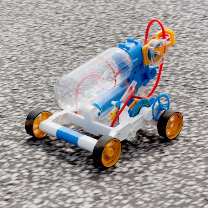 Kit robotica de constructie Masina cu motor pe aer [2]