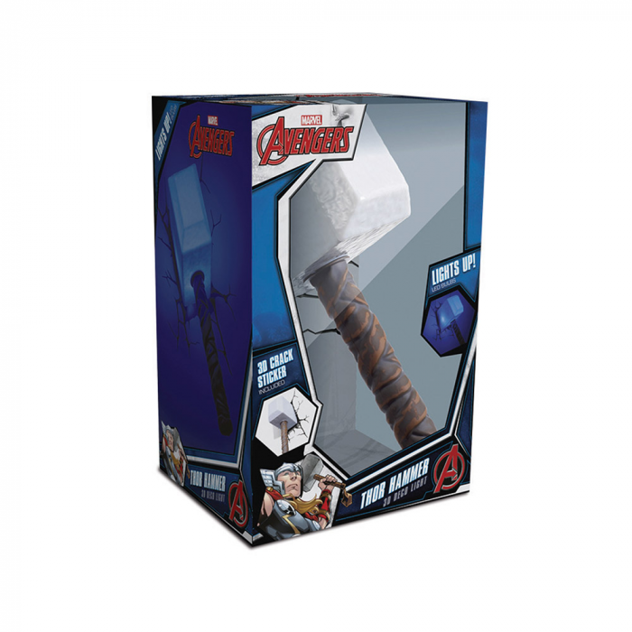 Lampa 3D Marvel - Ciocanul lui Thor [2]