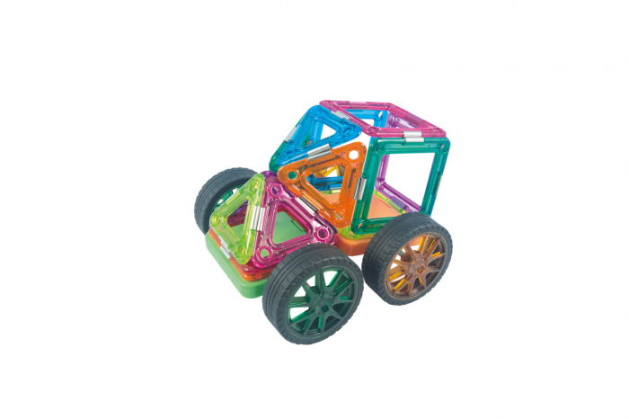 Set magnetic 17 pcs Magspace - Mini Cars [6]