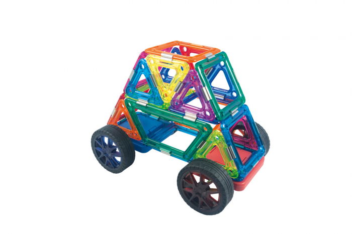 Set magnetic 25 pcs Magspace - Racing Cars [9]
