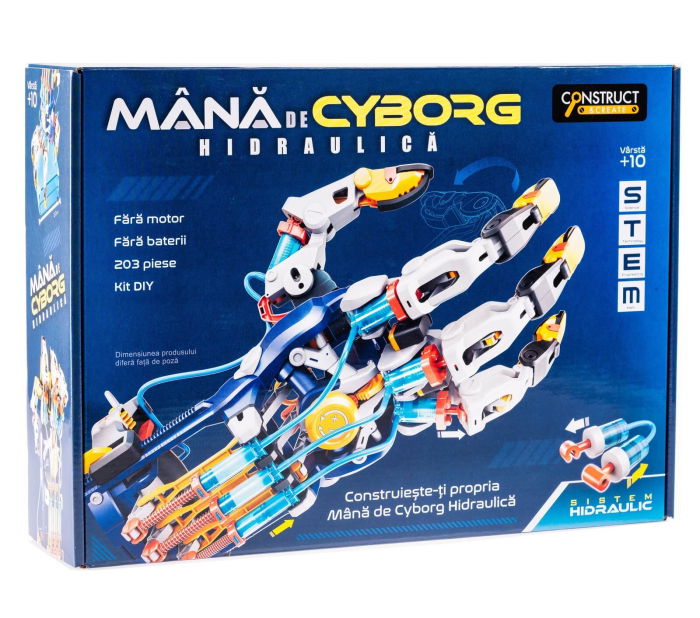 Mana de Cyborg Hidraulica - Kit robotica de constructie (RO) [1]