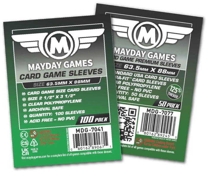 Mayday Premium Card Game Sleeves - 63.5x88mm [2]
