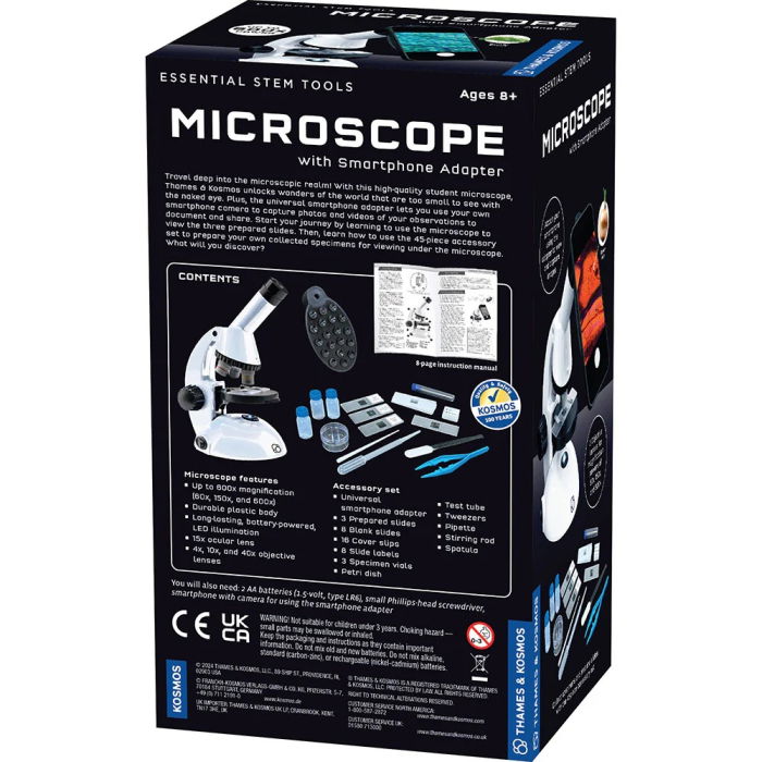 Microscop 600x cu adaptor pentru smartphone [3]