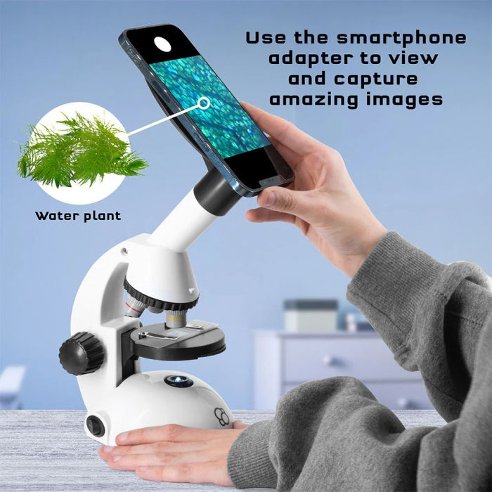 Microscop 600x cu adaptor pentru smartphone [6]