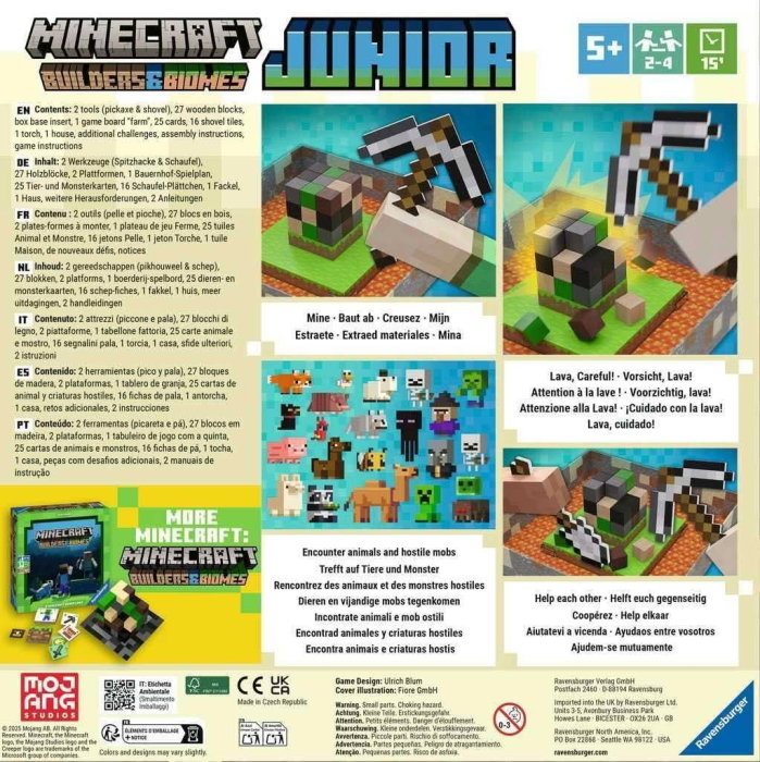 Minecraft: Builders and Biomes Junior (EN) [4]