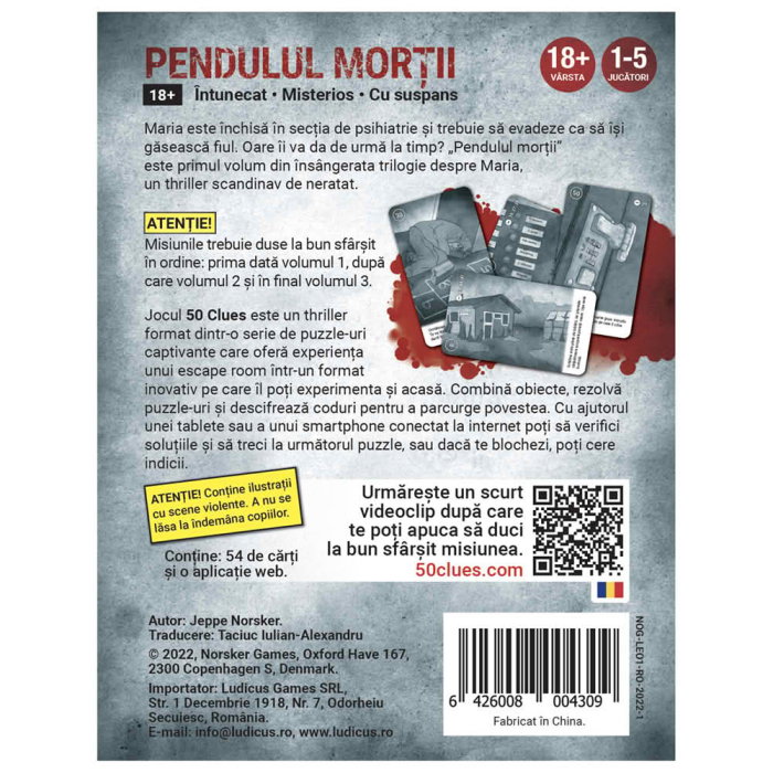 Pachet 50 Clues - Pendulul Mortii, Ritualul Nopti Albe si Soarta lui Leopold [4]