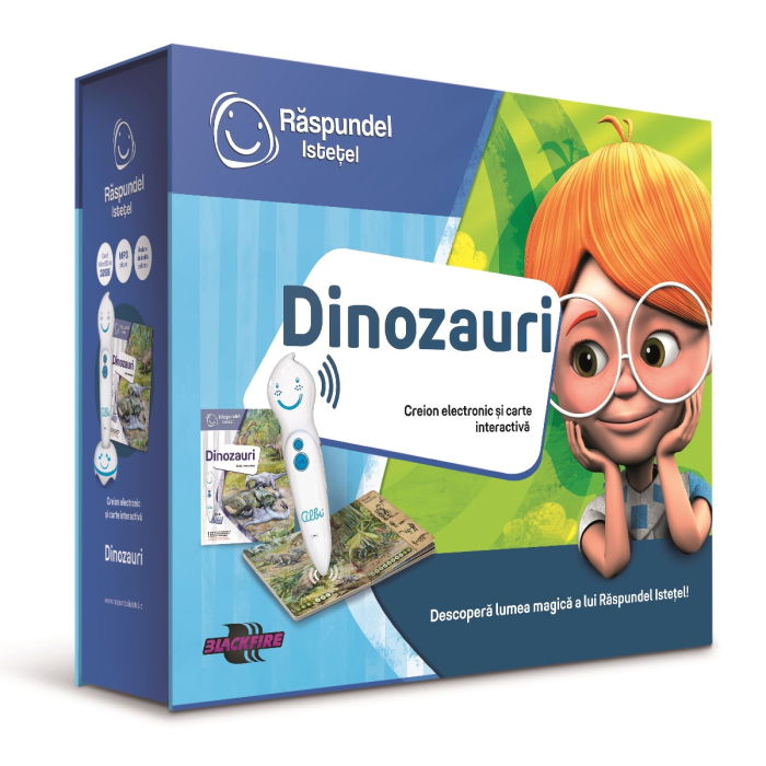 Pachet Raspundel Istetel - Creion si carte Dinozauri [1]