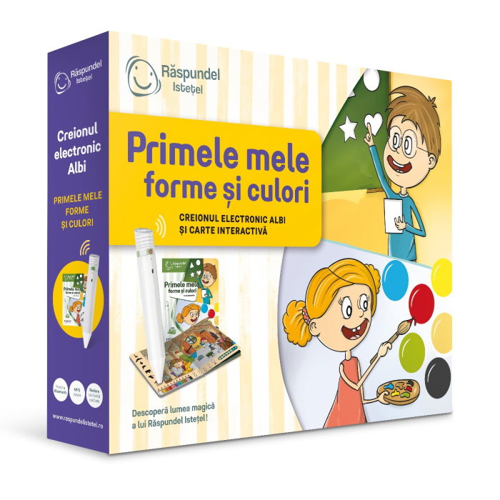 Pachet Raspundel Istetel - Creion si carte Primele mele forme si culori [1]