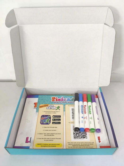 Pixicade - Kit creativ pentru transformarea desenelor copiilor in jocuri video pentru telefon sau tableta [7]