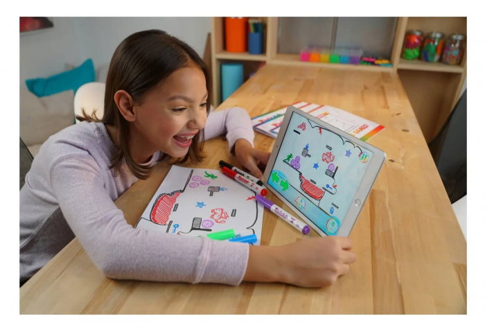 Pixicade - Kit creativ pentru transformarea desenelor copiilor in jocuri video pentru telefon sau tableta [8]