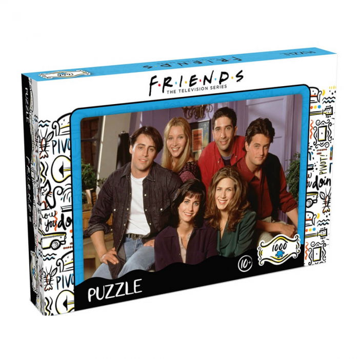 Puzzle 1000 piese Friends - Apartament [1]