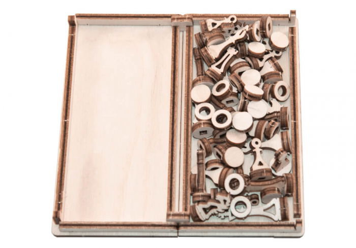 Puzzle 3D - Mini joc Sah si Dame [3]