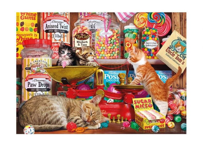 Rasfaturi Dulci pentru Pisici - Puzzle 500 Piese [2]