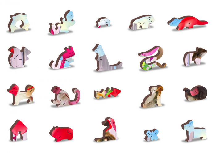 Puzzle din lemn - Party Time - 150 piese [4]