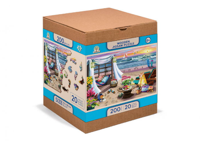 Puzzle din lemn - Summertime - 200 piese [5]