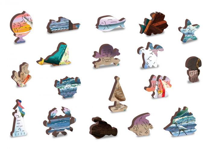 Puzzle din lemn - Summertime - 200 piese [4]