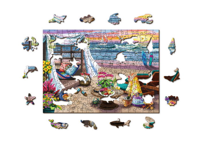 Puzzle din lemn - Summertime - 200 piese [2]