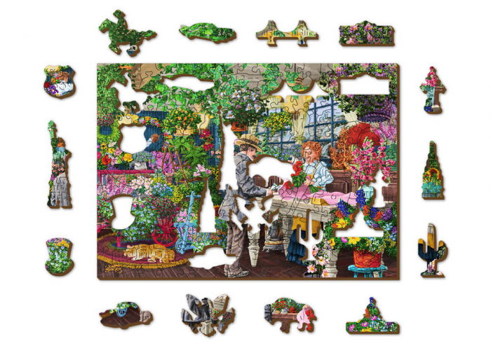Puzzle din lemn - The Florist's - 200 piese [2]