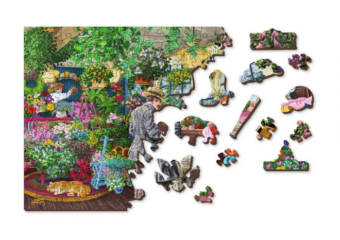Puzzle din lemn - The Florist's - 200 piese [6]