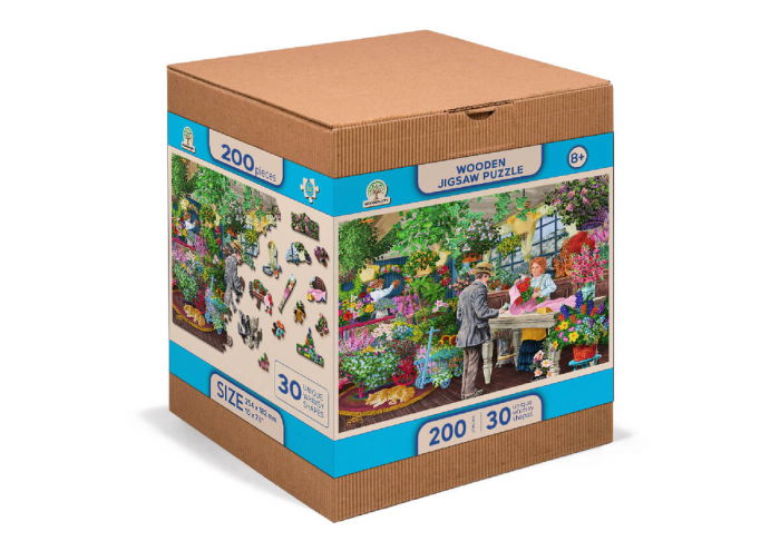 Puzzle din lemn - The Florist's - 200 piese [5]