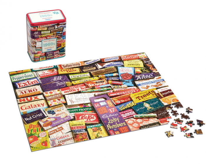 Dulciurile Anilor 1960 - Puzzle in Cutie Metal 500 Piese [2]