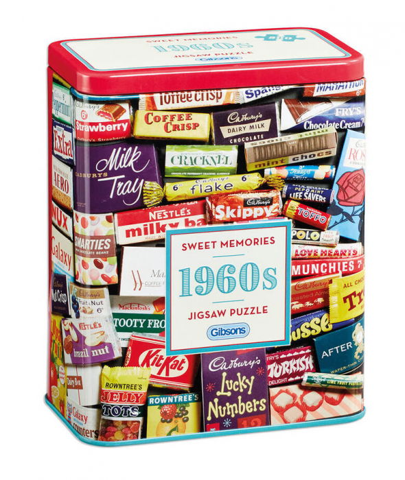 Dulciurile Anilor 1960 - Puzzle in Cutie Metal 500 Piese [1]