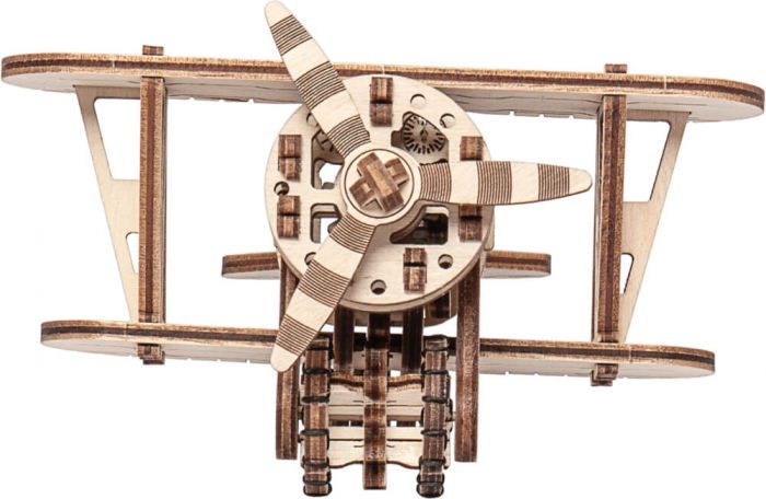 Puzzle mecanic 3D - Avion biplan [2]